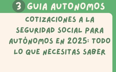 Cotizaciones a la Seguridad Social para Autónomos en 2025: Todo lo que Necesitas Saber