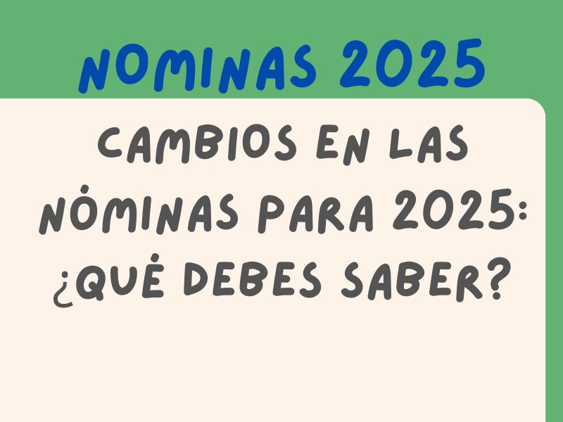 Nóminas 2025