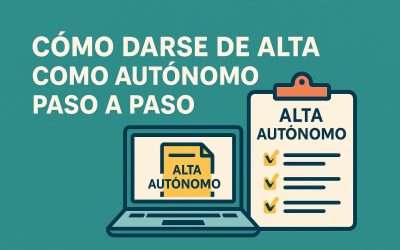 Cómo darse de alta como autónomo paso a paso