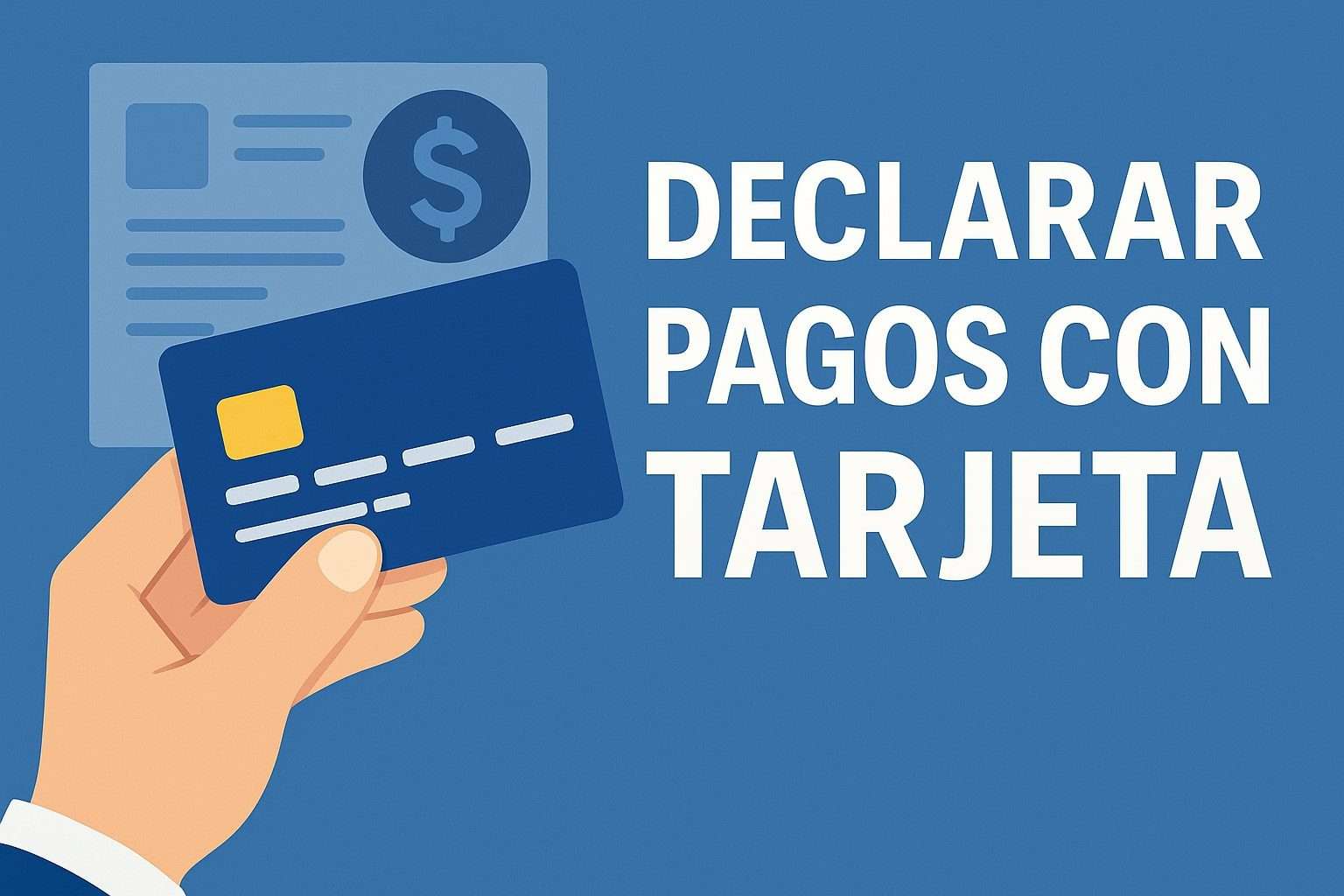 Declarar Pagos Tarjeta