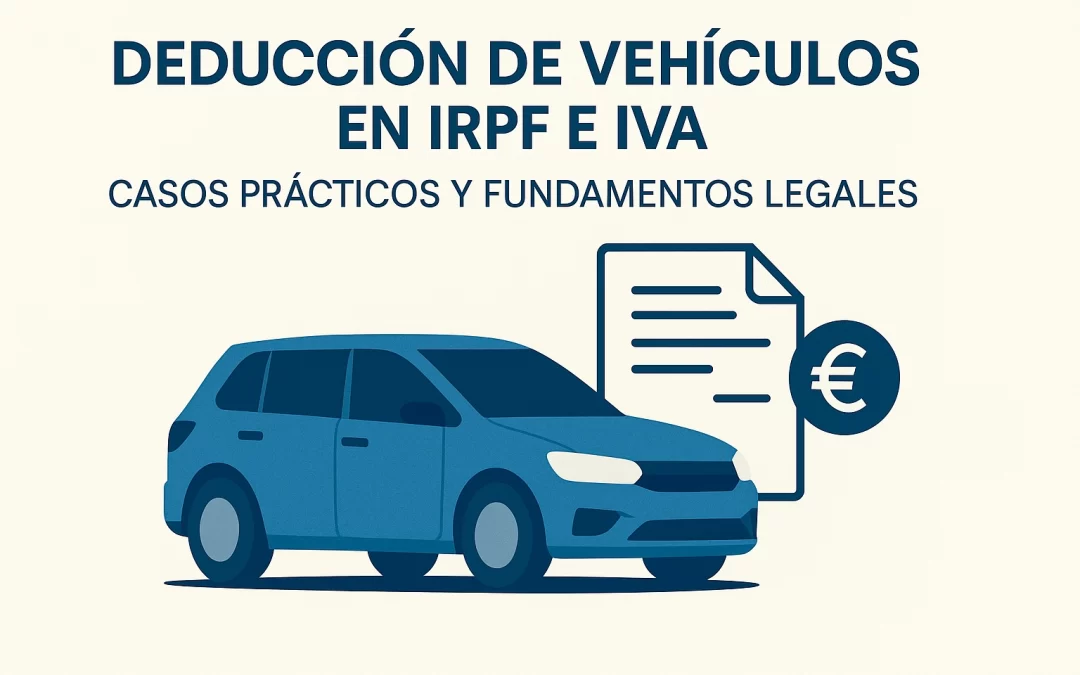 Deducción de Vehículos en IRPF e IVA: Casos Prácticos y Fundamentos Legales