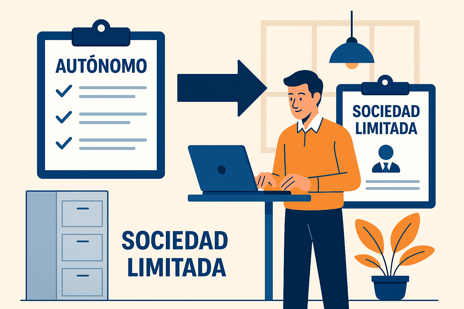 Cómo Pasar de Autónomo Individual a Sociedad Limitada sin Errores (Actualizado)