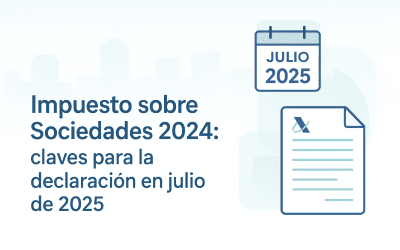 Impuesto sobre Sociedades 2024: claves para la declaración en julio de 2025