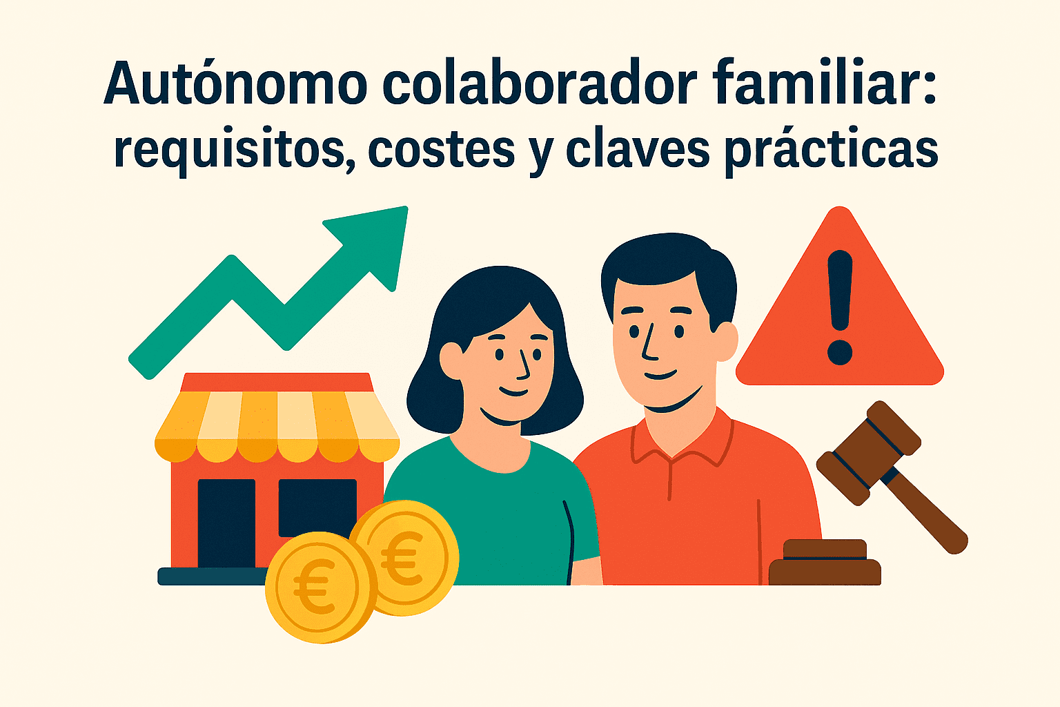 Autónomo colaborador familiar: requisitos, costes y claves prácticas