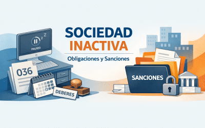Sociedad inactiva: obligaciones y sanciones