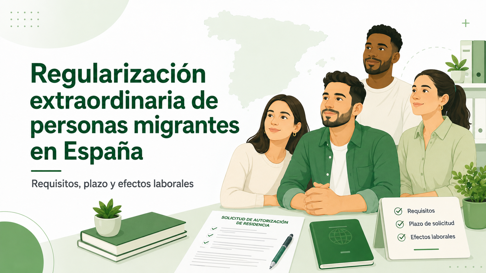 Regularización extraordinaria de personas migrantes en España: requisitos, plazo y efectos laborales